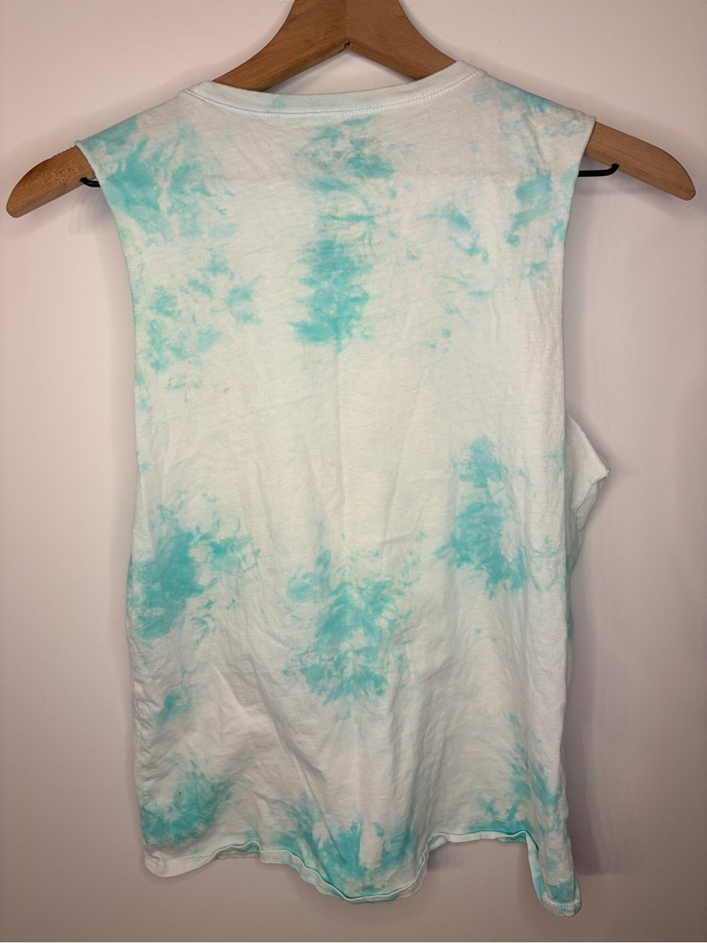 Disney The Little Mermaid Women’s Ariel Tie Dye Muscle Tee, Size Small - Picture 7 of 8